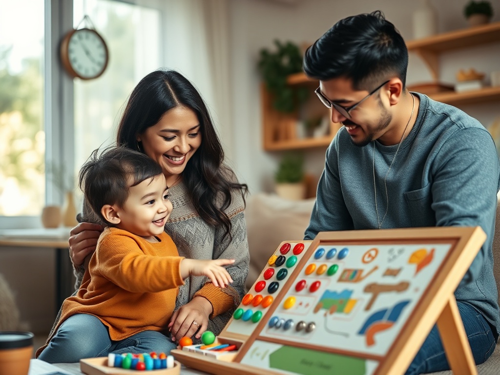 Montessori Busy Board for Toddlers story 2