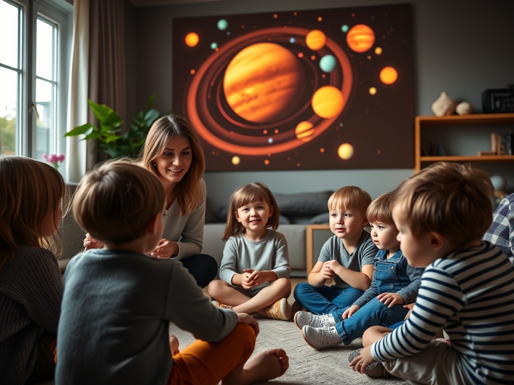 Interactive Solar System Projector story 1