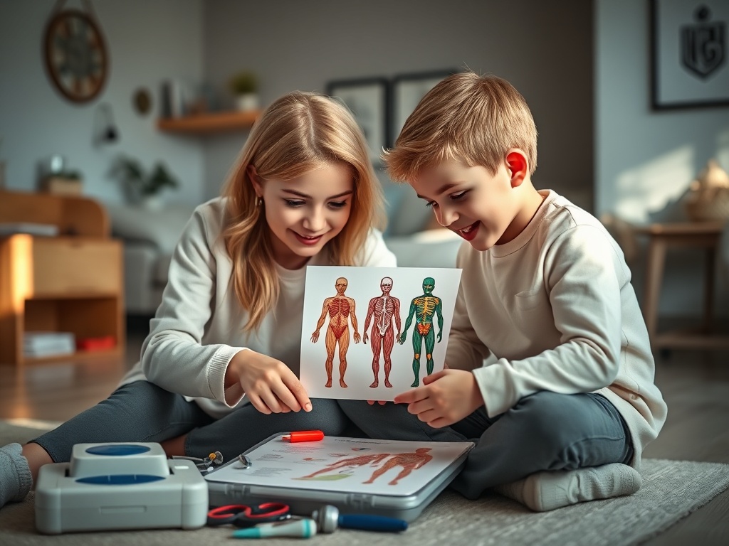 Doctor Role Play Kit with Real Stethoscope story 2
