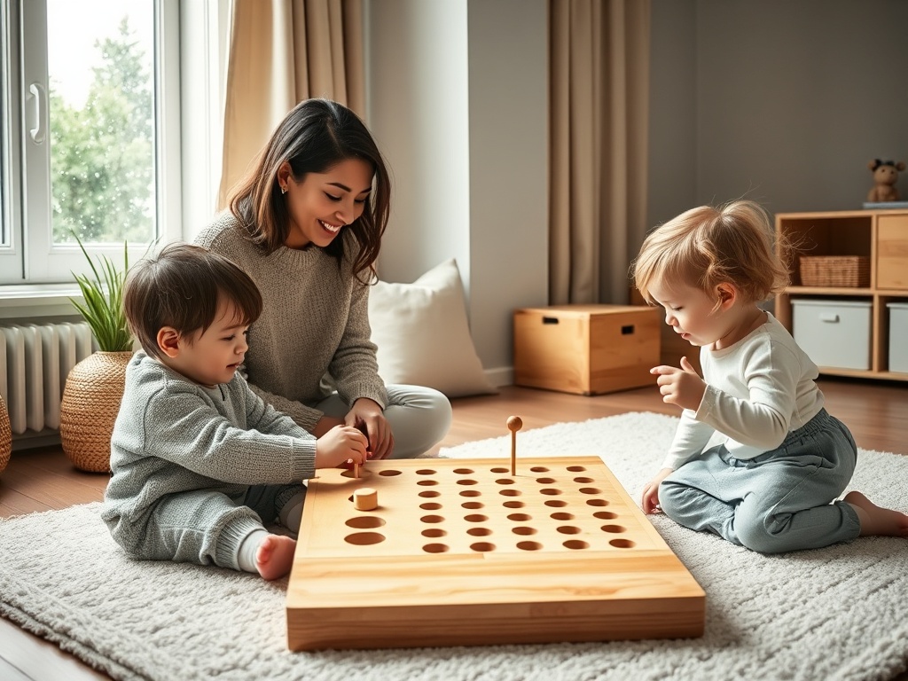 Montessori Busy Board for Toddlers story 0