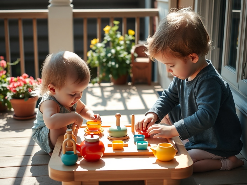 We love Montessori toys in our house and this one is so unique and tea ... story 0