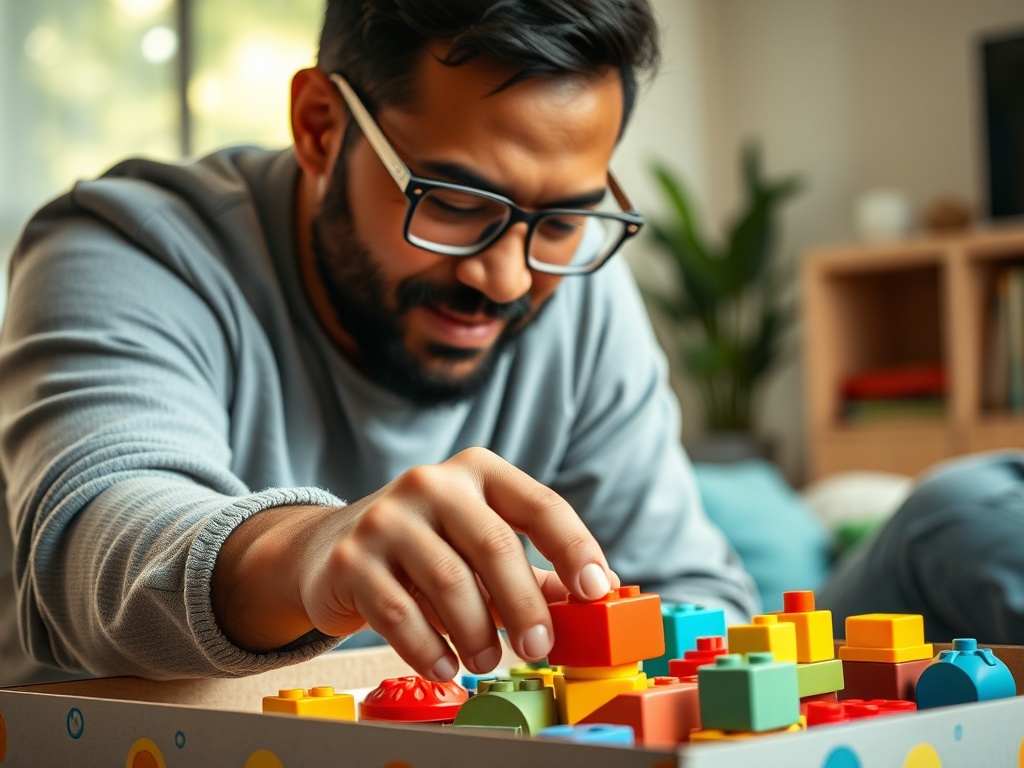 3D Magnetic Building Blocks story 0
