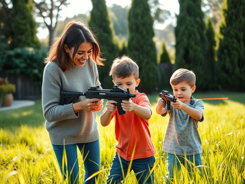 Rechargeable Laser Tag Set for Kids story 1