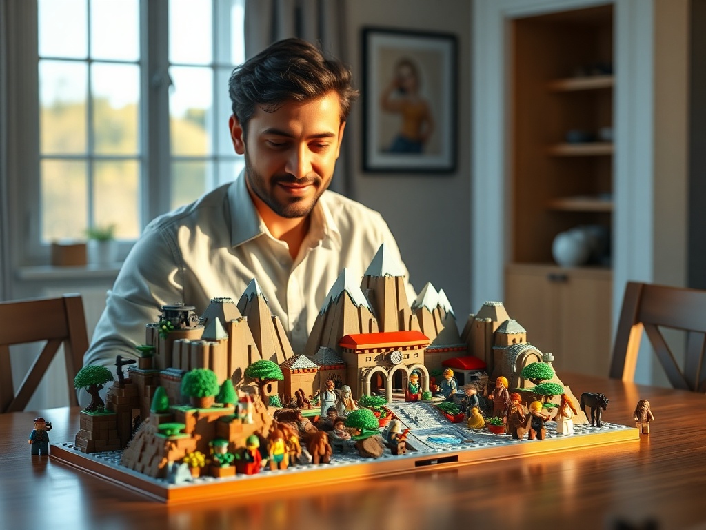 LEGO Minecraft The Frozen Peaks Adventure Set story 2