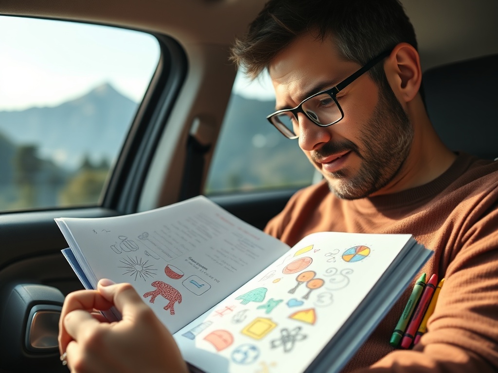 Erasable Doodle Book for Travel story 0