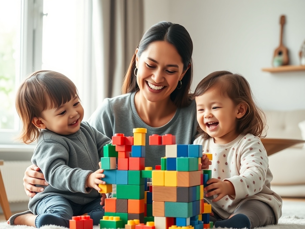 3D Magnetic Building Blocks story 2