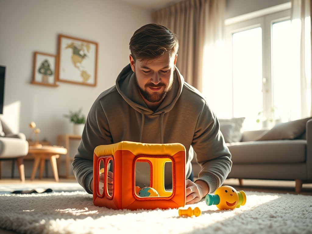Soft Activity Cube for Babies story 0