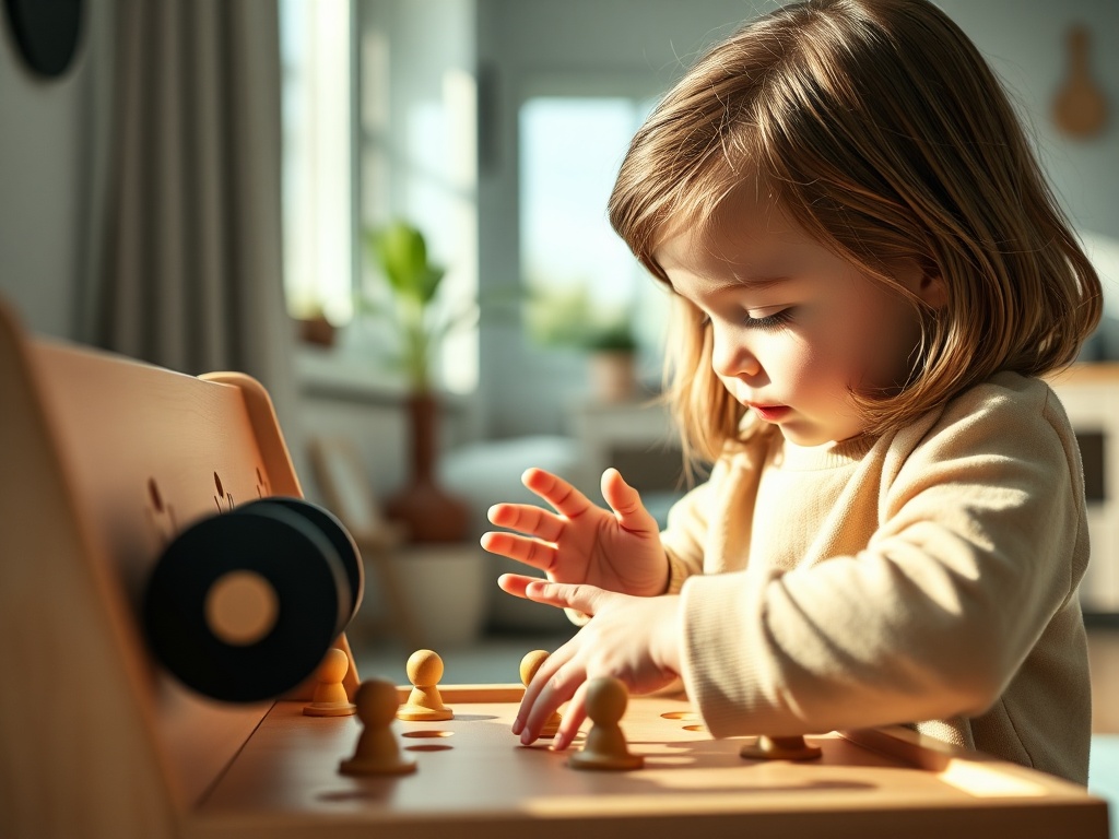 Montessori Busy Board for Toddlers story 1