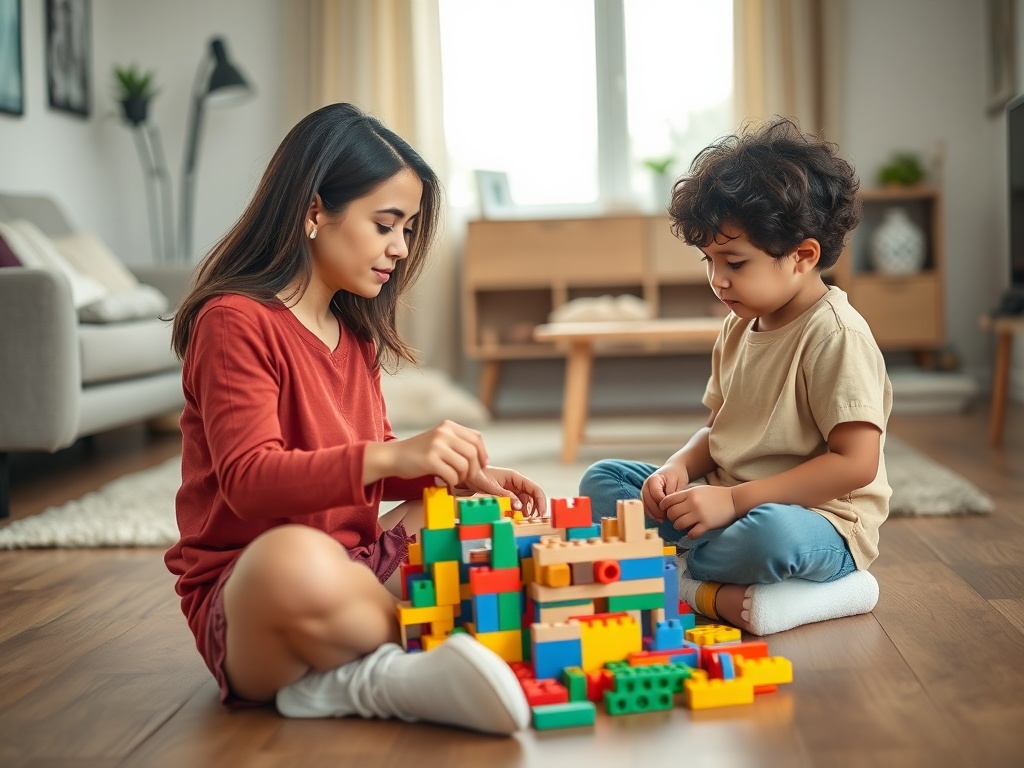 3D Magnetic Building Blocks story 1