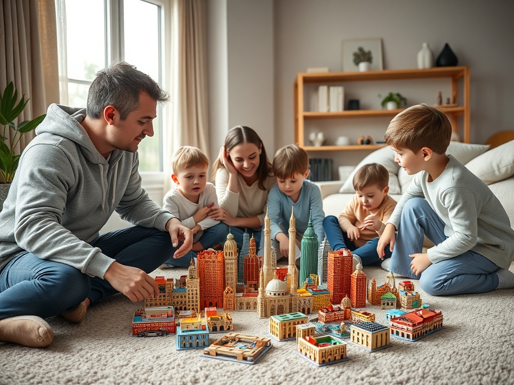 Magnetic Tiles Building Set story 1
