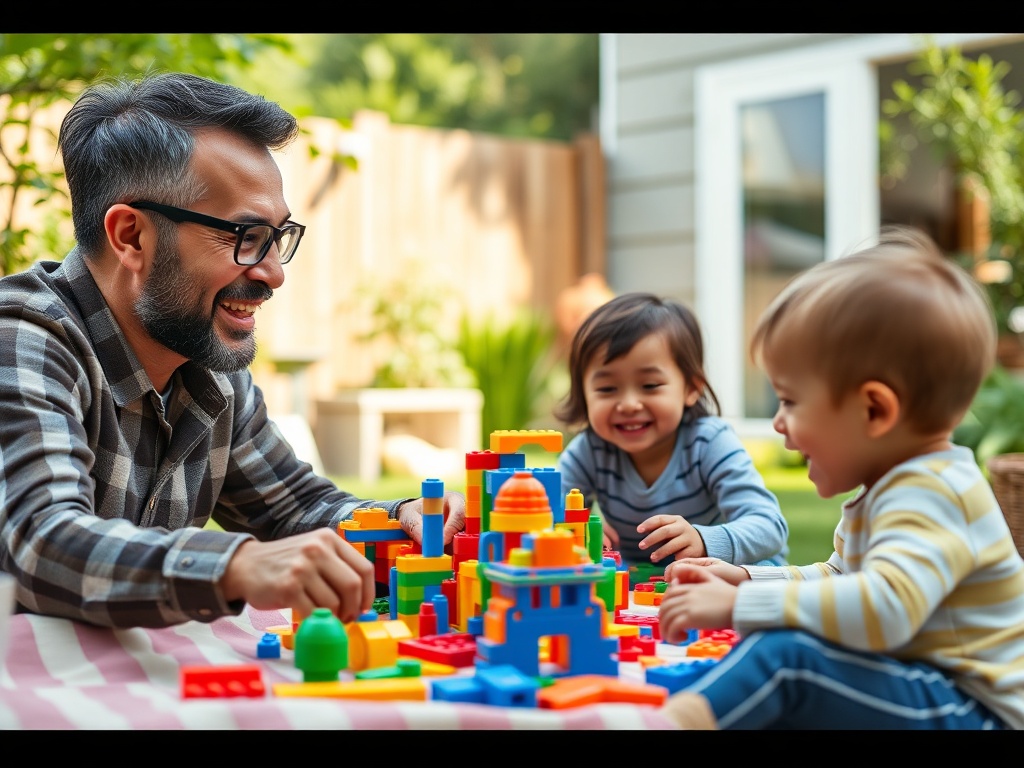 3D Magnetic Building Blocks story 2