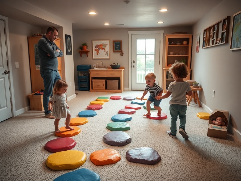 Balance Stepping Stones for Kids story 1
