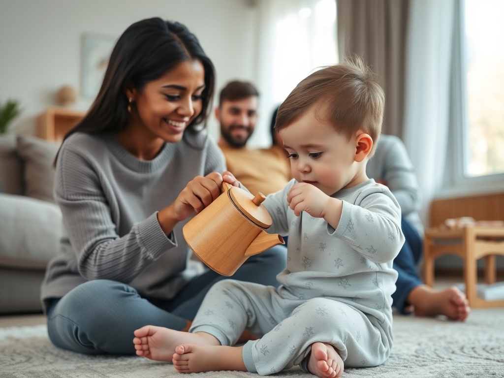 We love Montessori toys in our house and this one is so unique and tea... story 1