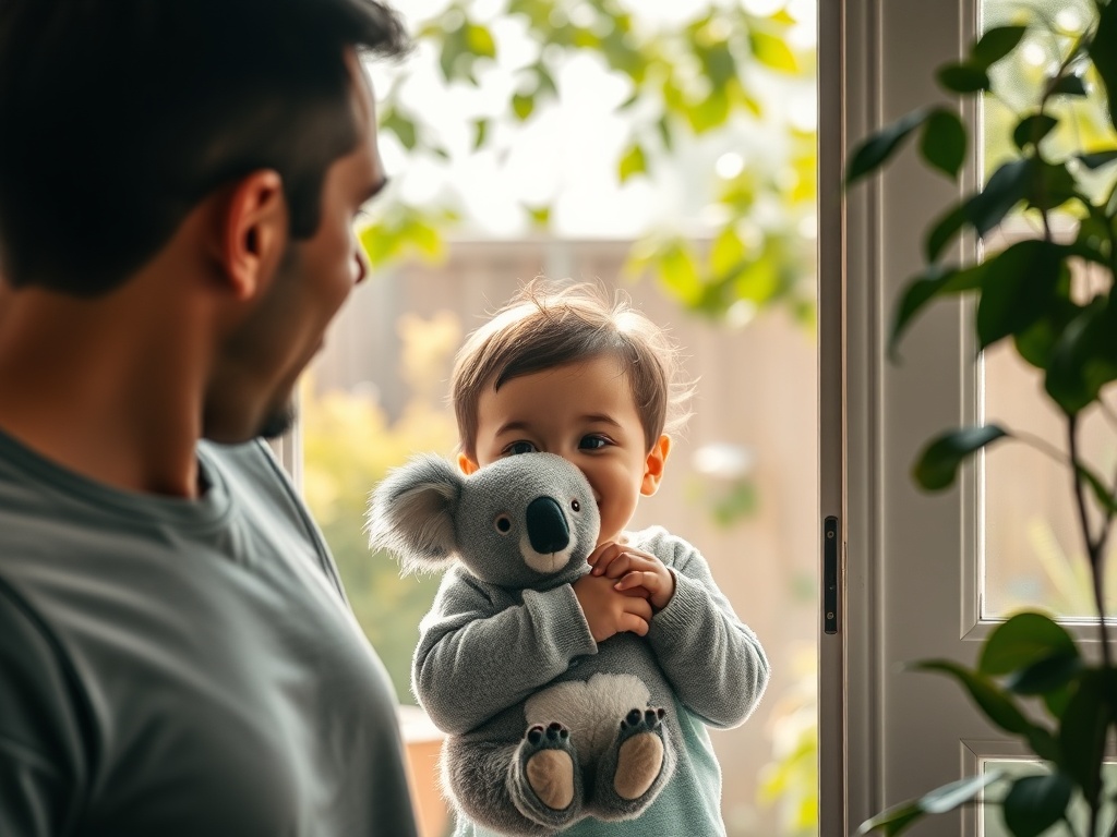 Plush Soothing Koala with Breathing Motion story 2