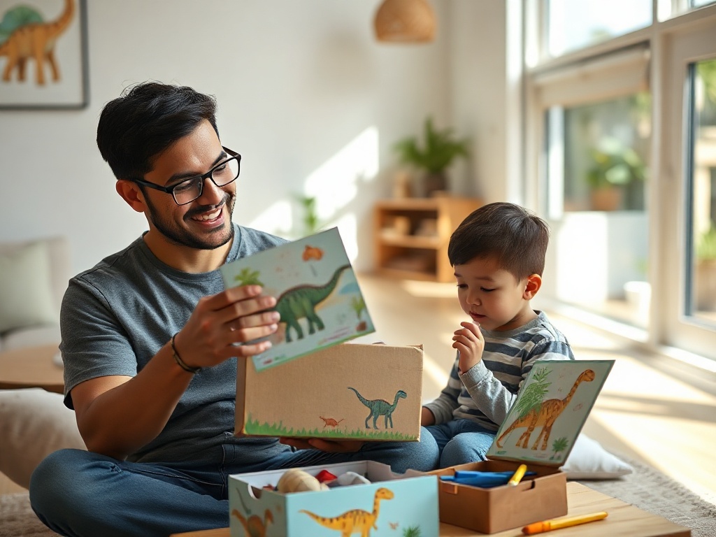 Dinosaur Fossil Dig Kit story 0