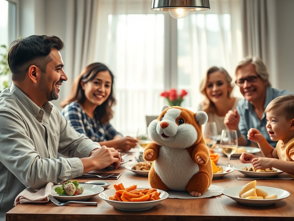 Interactive Talking Hamster story 2