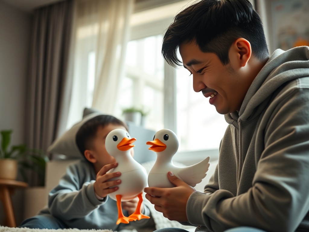 2026 Trending Viral Dancing Duck Toy with LED Lights & Music story 2