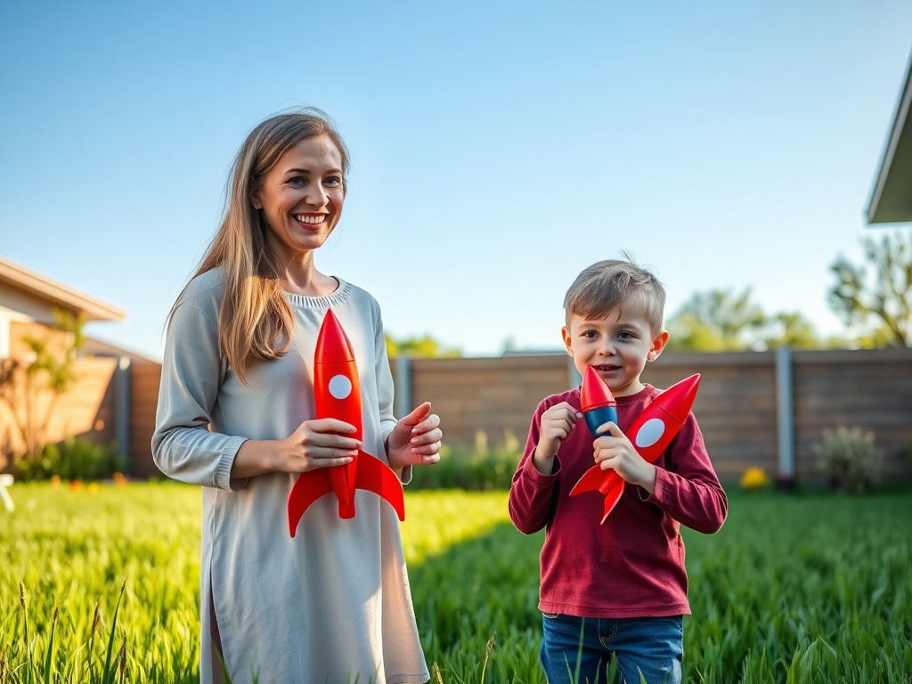 Rocket Launcher for Kids Outdoor story 0