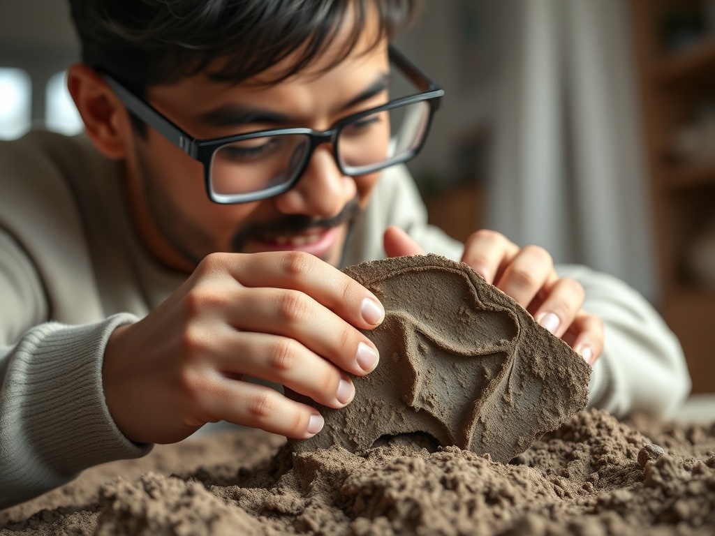 Dinosaur Fossil Dig Kit story 2