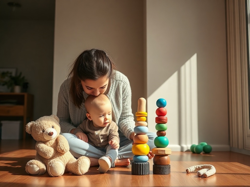 A small peek into some of our most loved Montessori toys from our home story 0
