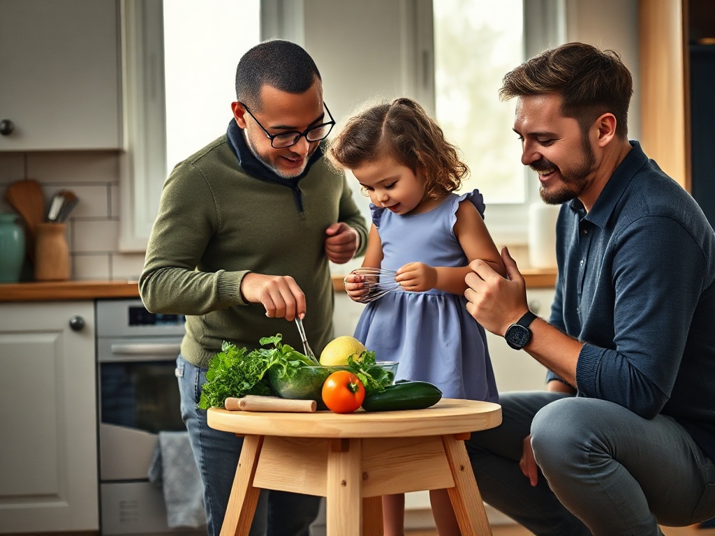 Wooden Kitchen Helper Stool story 1