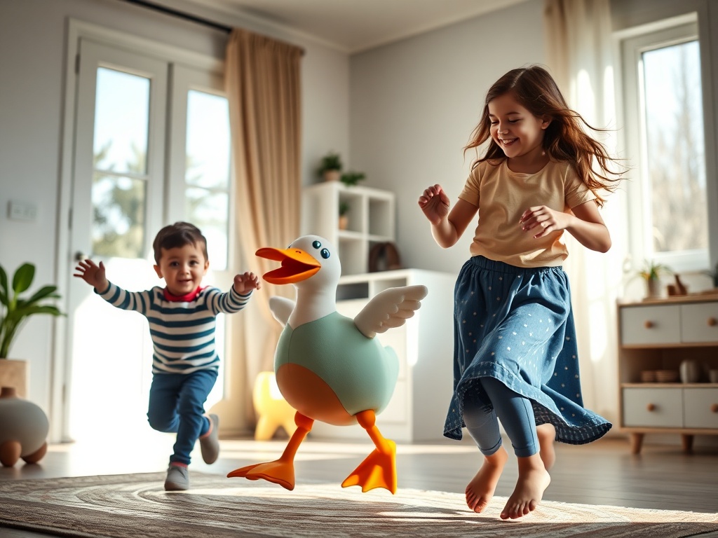 2026 Trending Viral Dancing Duck Toy with LED Lights & Music story 2
