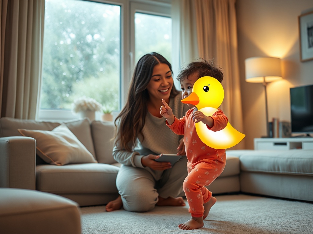2026 Trending Viral Dancing Duck Toy with LED Lights & Music ... story 1