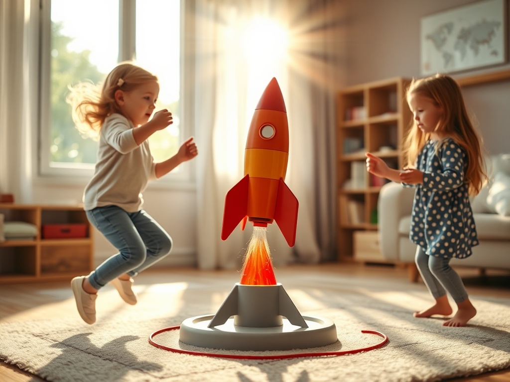 Rocket Launcher for Kids Outdoor story 1