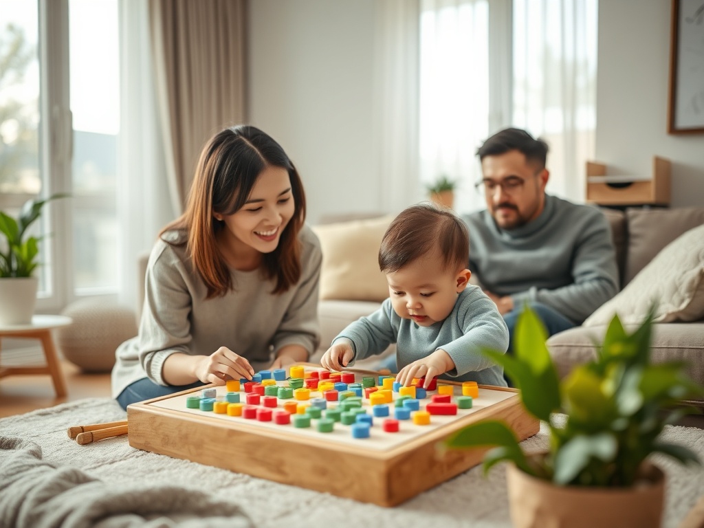 Montessori Busy Board for Toddlers story 1