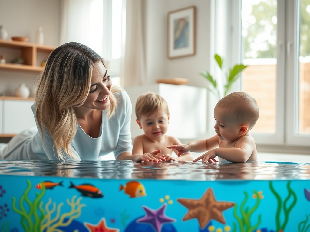 Tummy Time Water Mat story 0