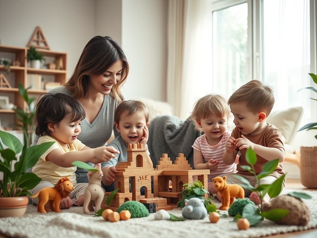 Educational Building Blocks story 1