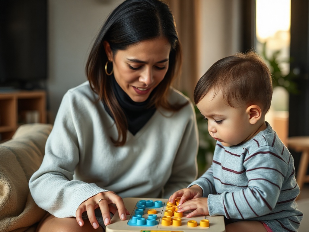 Montessori Busy Board for Toddlers story 2
