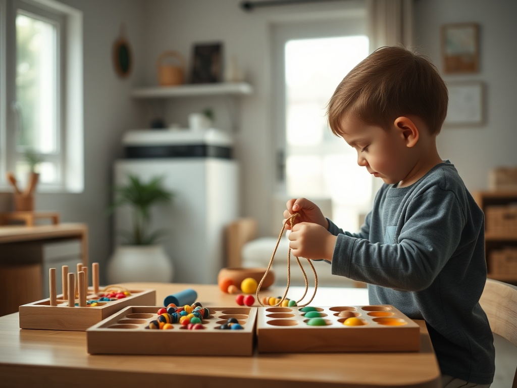 A small peek into some of our most loved Montessori toys from our home story 2
