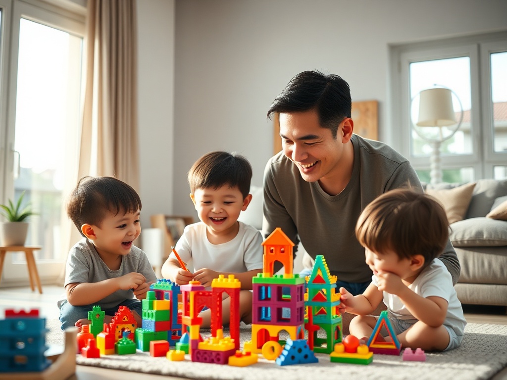3D Magnetic Building Blocks story 0