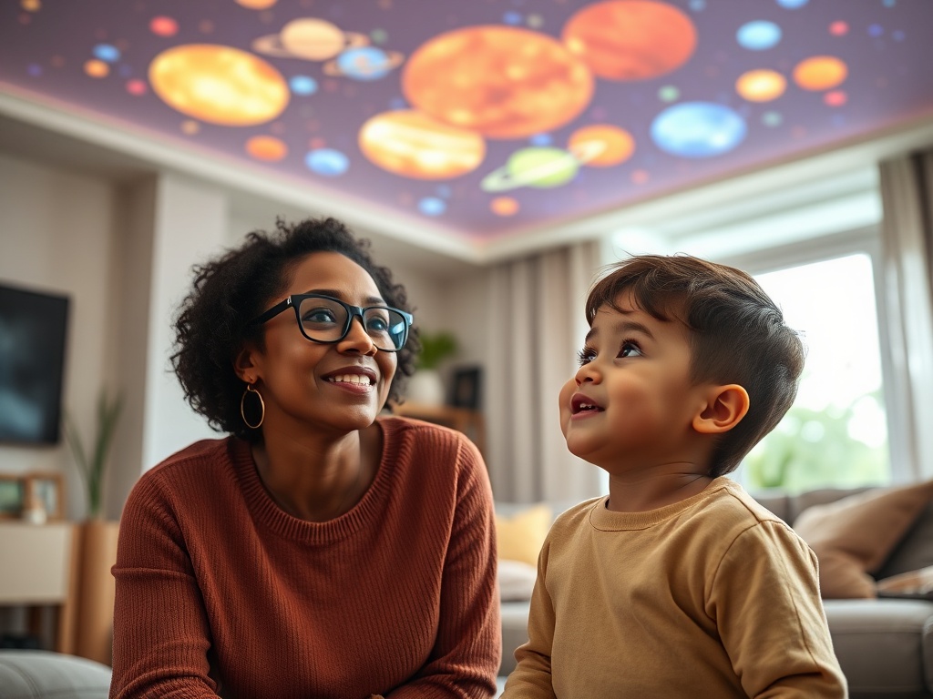 Interactive Solar System Projector story 0