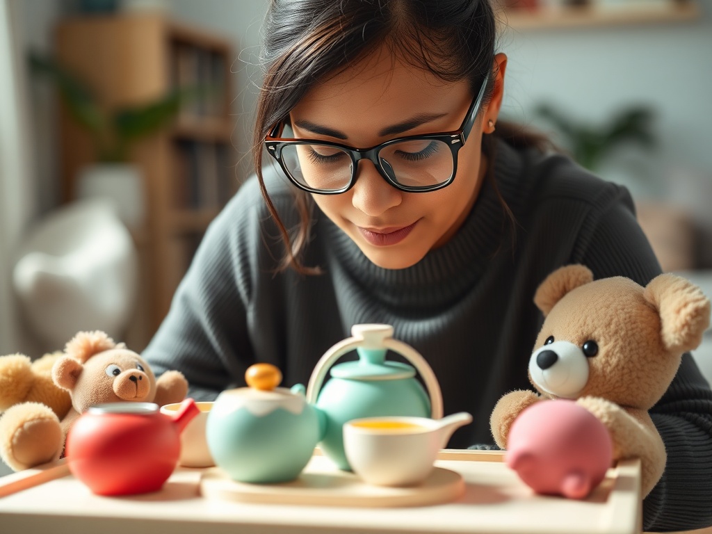 We love Montessori toys in our house and this one is so unique and tea ... story 1