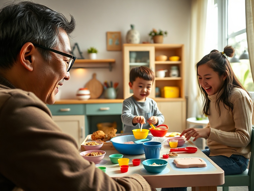 A small peek into some of our most loved Montessori toys from our home story 3