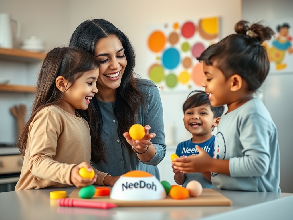NeeDoh is a brand of colorful, squishy stress toys that has been around for ... story 1