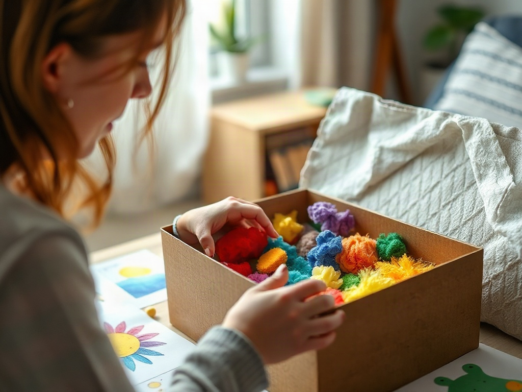 Sensory Tissue Box Toy story 2